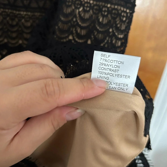 NWT TADASHI SHOJI ALEXIA OFF THE SHOULDER LACE DRESS - Picture 6 of 6